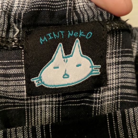 MINT NeKO long plaid skirt - Picture 2 of 5